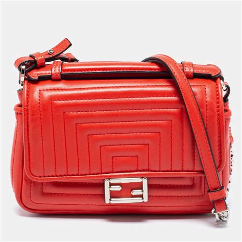 fendi purse with lipstick case|Fendi leather handbags.